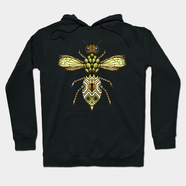 Manchester Bee Hoodie by destinybetts